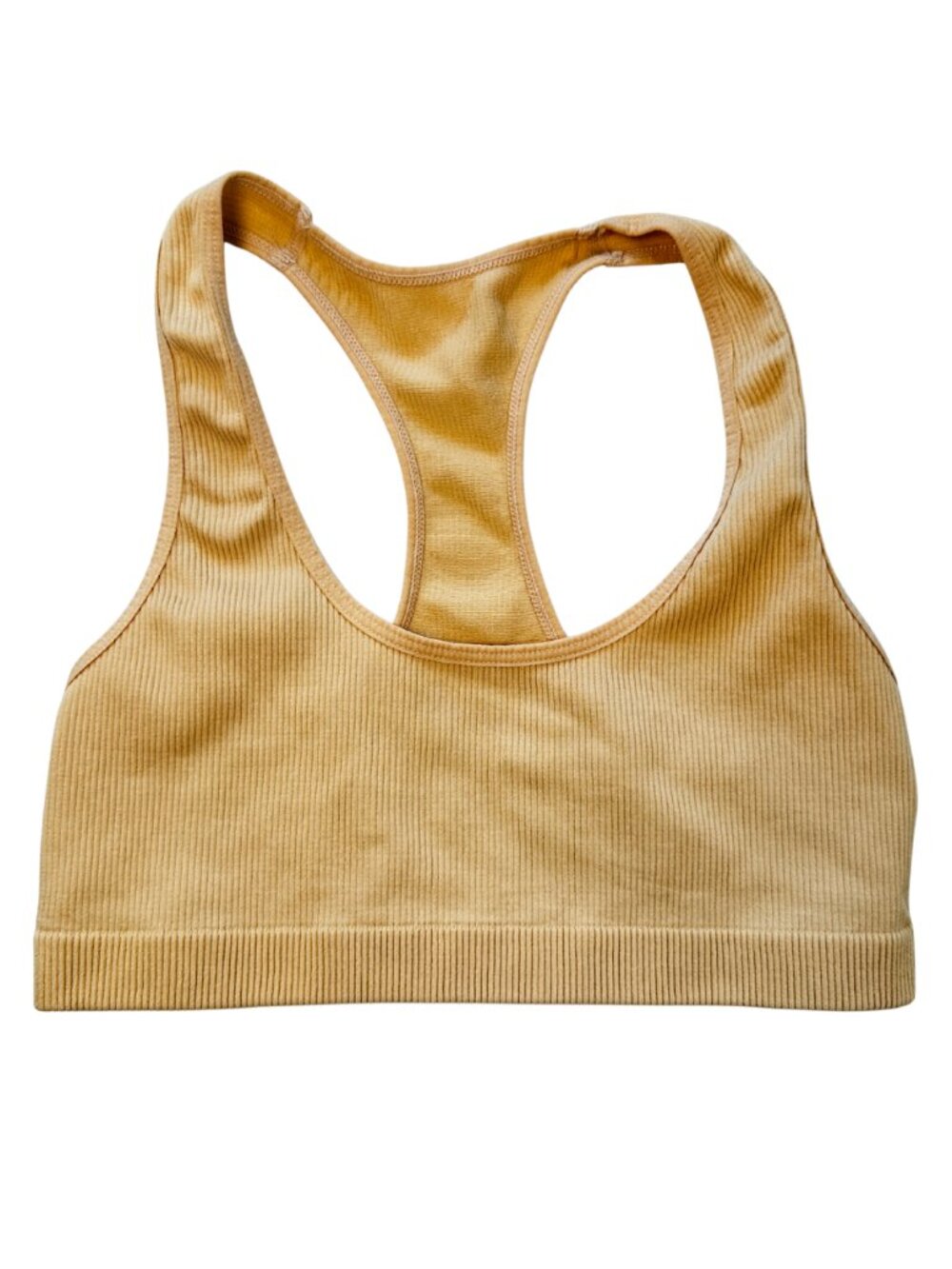 Lively Sports Bra Racerback HS0121 Toasted Almond Tan Womens Size Medium M